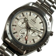 OMEGA Speedmaster Broad Arrow GMT 3581.30 Stainless Steel Men s Wristwatch from