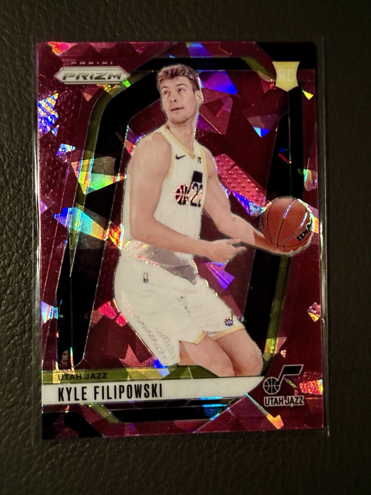 2024-25 Panini Prizm - Kyle Filipowski #263 Pink Ice Prizm (RC)