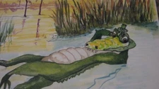 Amos the Artistic Alligator - VERY GOOD