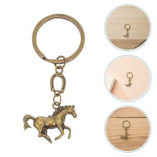 8pcs Year of the Horse Keychain: 2026 Lunar New Year Bag Pendant Keyring -