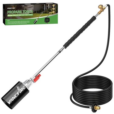 Propane Torch Weed Burner Kit, Heavy Duty Blow Torch with Self Igniter & 10FT...
