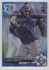 2017 Bowman Chrome Prospects Blue Refractor 70th Anniversary Garrett Whitley 0c6