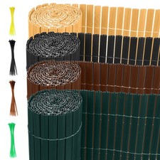 Sichtschutzmatte PVC Sichtschutz Balkon Sichtschutzzaun Windschutz Garten Zaun