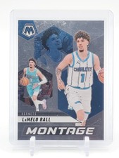 LAMELO BALL 2024-25 MOSAIC BASKETBALL MONTAGE #28 HORNETS BASKETBALL Q5722