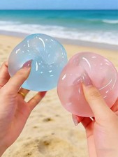 Coconut Oil Squishy Stress Ball for Adults Kids Fidget Toy Sensory Squeeze Toy
