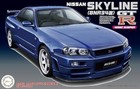 Fujimi ID-64 Skyline GT-R BNR34 with Nismo Parts 1/24 Scale Plastic model Kit