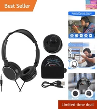 Versatile Water Leak Detector with Headphones - Identify Leaks Effortlessly