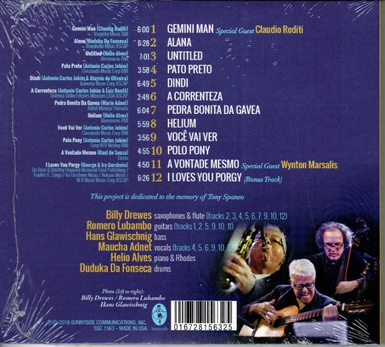 Duduka Da Fonseca & Helio Alves: Samba Jazz & Tom Jobim (CD) Jazz - NEU & OVP - Bild 2 von 2