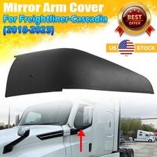 Door Mirror Arm Cover Black For 2018-2023 Freightliner Cascadia New Driver Side Door Mirror Arm Cover Black For 2018-2023 Freightliner Cascadia New Driver Side