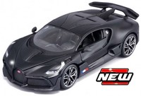 Maisto Bugatti Divo Matt Black 1:24