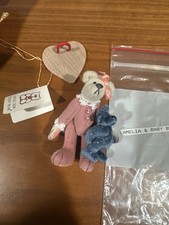 Steiff Little Gem Mini Teddy Bears Amelia Baby Blue ref. 219