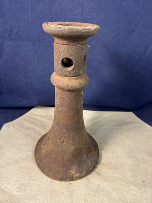 Vintage Vulcan Brand Railroad Jack 1 & 1/4 Inch X Inch Screw Type