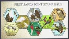 Angola 2004 SAPOA Bird Sheet MNH