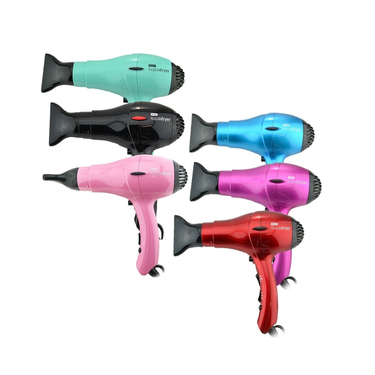 WAHL SUPADRYER 1800W Hair Dryer Diffuser Ionic Hairdryer