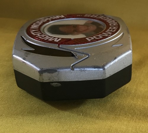 Mighty Morphin Power Rangers BlackRanger Electronic Talking Morpher Saban 1994 - Picture 6 of 7