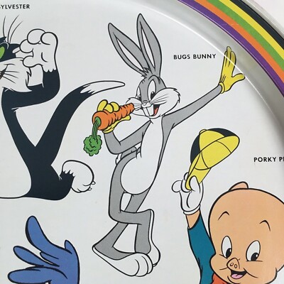 LOONEY TUNES Bugs Bunny Warner Bros. 1974 TRAY | eBay