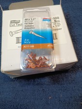 2 Boxes of 6x1/2" Copper Cut Tacks-National-Fixed US shipping