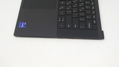 Dell XPS 15 9520 / 9530 Touchpad Palmrest Hebrew Keyboard Assembly