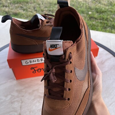 Tom Sachs x NikeCraft General Purpose Shoe Brown Size 9W/7.5M | eBay