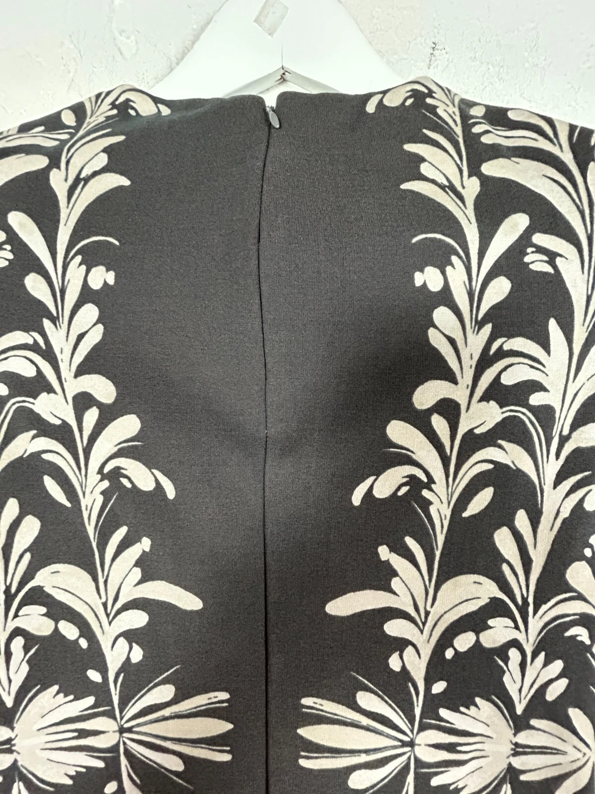 Abito donna Tory Burch tubino pennellate sinfonia nero zip posteriore taglia small