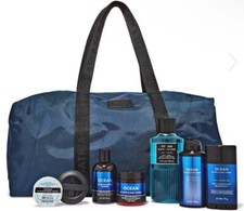 Bath  Body Works - OCEAN 8 Pc Men  s Collection Body Care Gift Set  Travel Bag