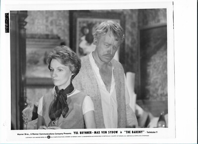 Vintage 8x10 Photo The Ultimate Warrior 1975 Max von Sydow Joanna Miles