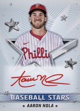[DIGITAL CARD] Topps Bunt - Aaron Nola - Baseball Stars 22 S3 - Red Signature