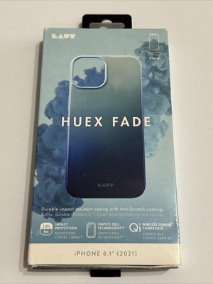 LAUT Huex Fade Case for iPhone 13 - Electric Blue