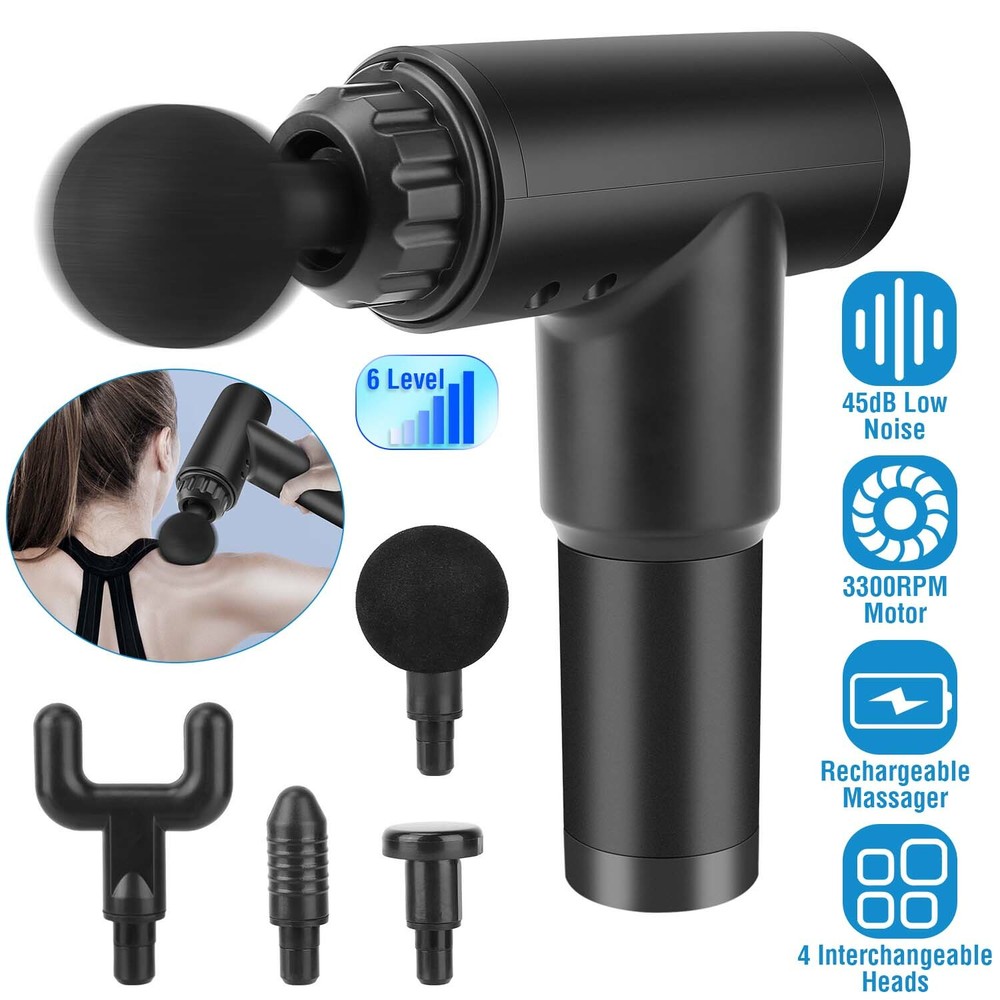 Deep Tissue Percussion Massage Gun for Full Body Relaxation  