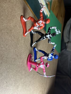 bandai mighty morphin power rangers 1993 set of 4 | eBay