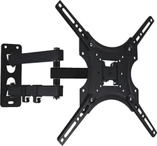 Full Motion TV Monitor Wall Mount with Smooth Swivel Tilt & Extension for Mos...
