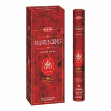 Frankincense Tubes,HEM Incense From India , 6 Boxes , Total =120 Sticks
