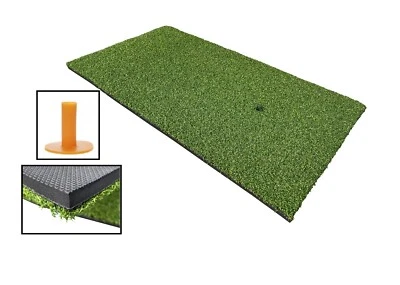 LL-Golf® Golf Abschlagmatte 60x30 cm / Übungs Matte / Trainingsmatte