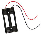 Dual 18650 Battery Holder w/ 6" Wire Leads - Philmore BH1865D - FREE SHIPPING