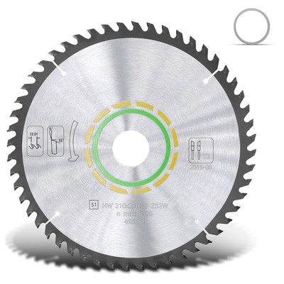52 Tooth Metal Tooth Saw Blade for Festool TS 75 Plunge Cut Saw Sawtooth