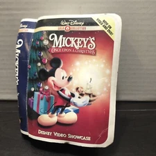 Disney Video Showcase MICKEY'S ONCE UPON A CHRISTMAS Mcdonalds Happy Meal Toy
