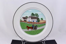 VILLEROY & BOCH NAIF GOING TO MARKET DINNER PLATE - NEW