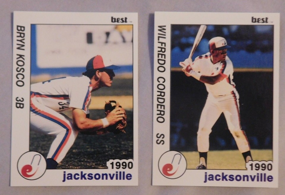 1990 Best Jacksonville Expos Baseball Card Pick one