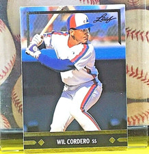 1991 LEAF GOLD ROOKIES Baseball Card # BC3 *** WIL CORDERO *** Montreal Expos