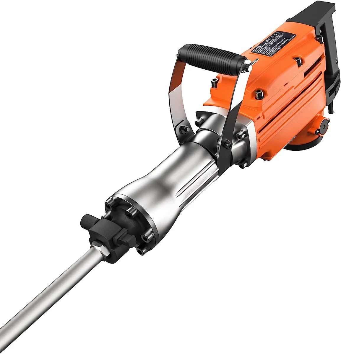 Demolition Jack Hammer 2200W Electric Jackhammer Heavy Duty 1350 BPM Concrete