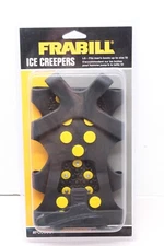 Frabill Ice Creeper Crampons Cleats Winter Grip Sole Fishing LG Fits Up To Sz 10