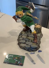 First 4 Figures Zelda Ocarina Of Time Adult Link Green F4F Statue *Sword Issues*