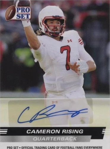 2022 Leaf Pro Set Draft Cameron Rising #PSA-CR2