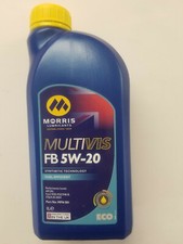 1LT Morris Multivis ECO 5W-20 FORD EcoBoost WSS-M2C948-B WSS-M2C925 Engine Oil 12.99 per litre