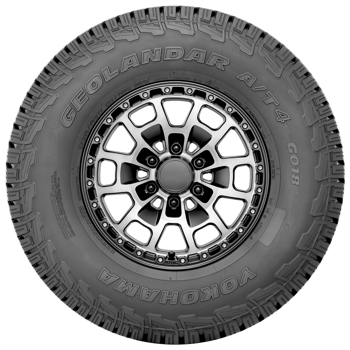 1 New Yokohama Geolandar A/t4 G018 - Lt285x75r16 Tires 2857516 285 