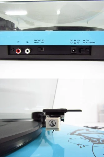 Turntable: TEAC TN-180BT-MIKU Bluetooth record player include phono-amp used JPN - Picture 7 of 12