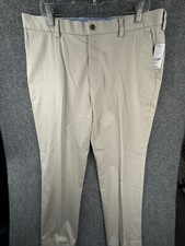 NWT Brooks Brothers Milano Advantage Chino Beige Lightweight Cotton Spandex