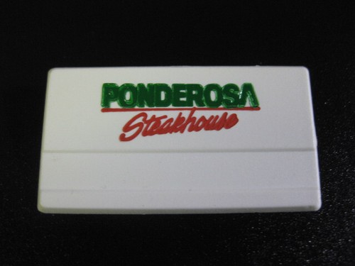 PONDEROSA STEAKHOUSE ** Employee Uniform Name Badge NAME TAG!