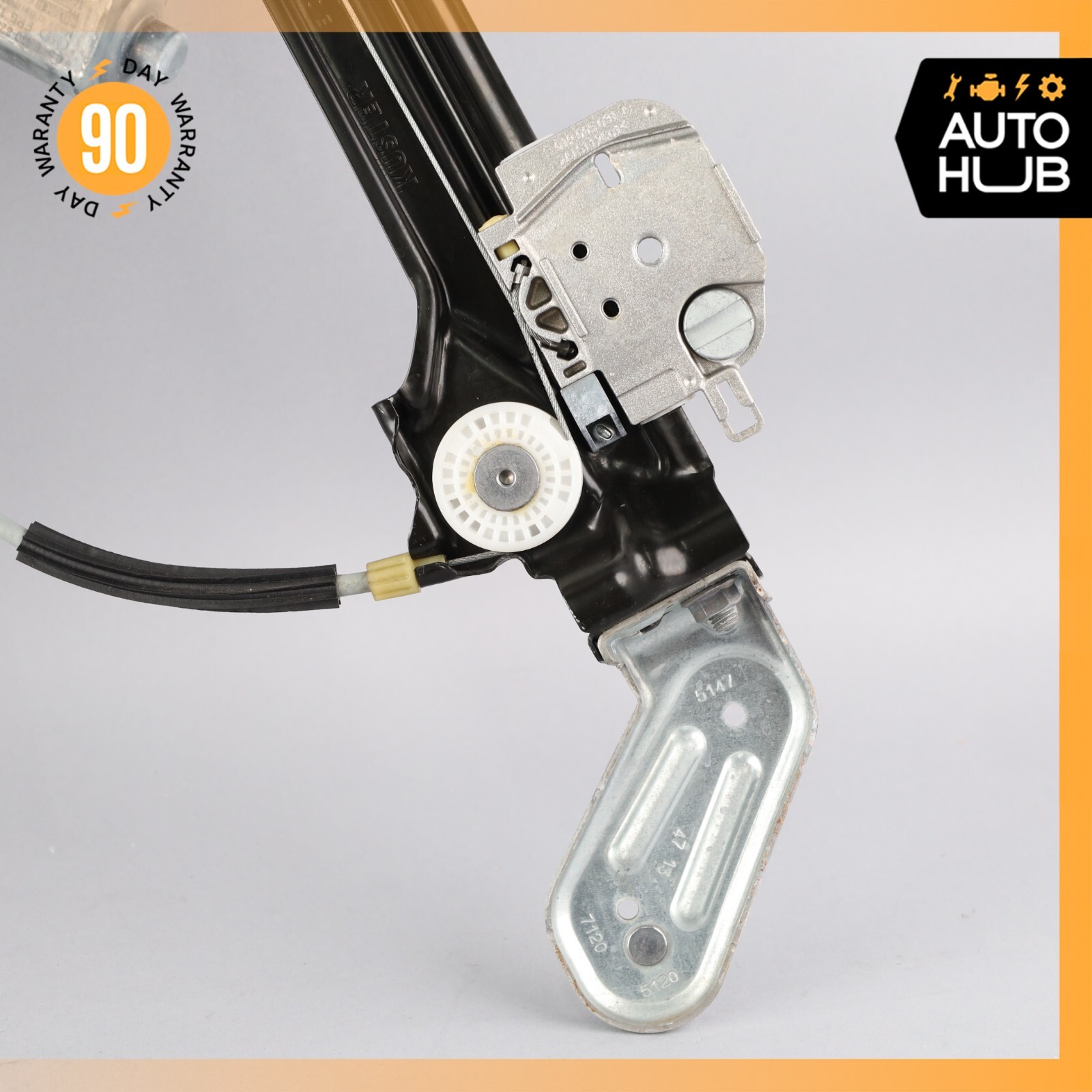14-22 Maserati Quattroporte M156 Rear Right Side Window Regulator Motor OEM 32k