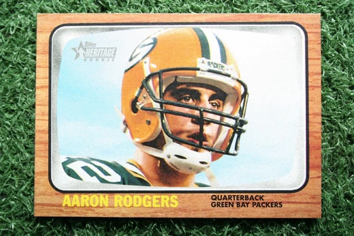 Aaron Rodgers 2005 Topps Heritage #344